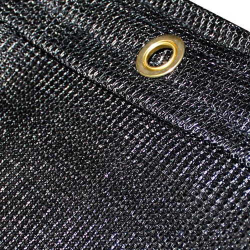 Erickson Heavy Grade Black Mesh Tarp, 10-Ft x 12-Ft