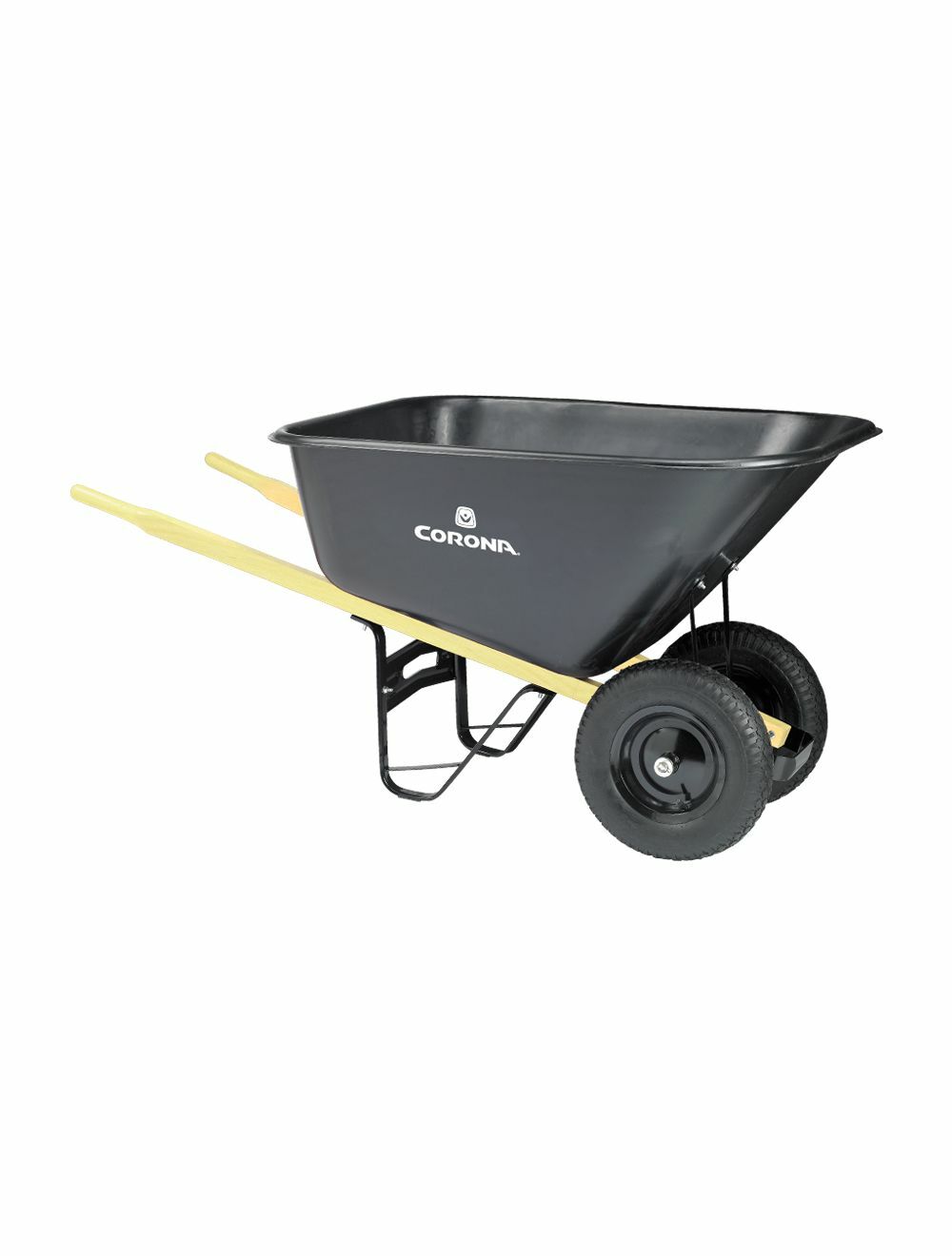 Corona Wheelbarrow, 10-Cu Ft, 70-In x 28-In x 36-In