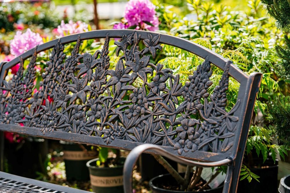 Painted Sky Designs Wildflower Glider Bench