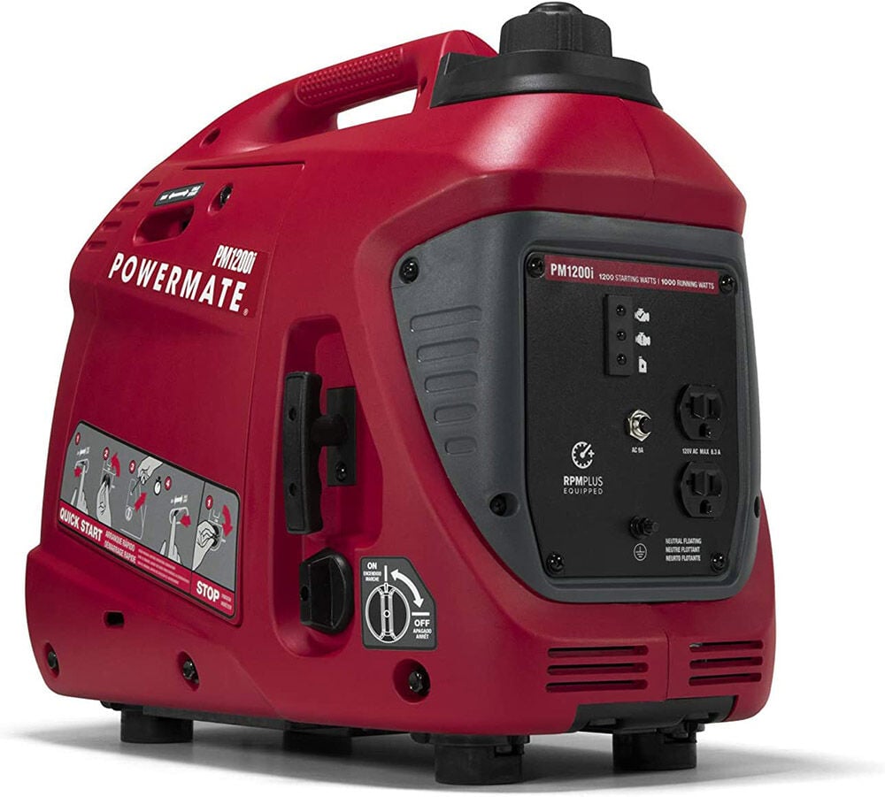 Powermate PM1200i 1200 Watt Portable Inverter Generator