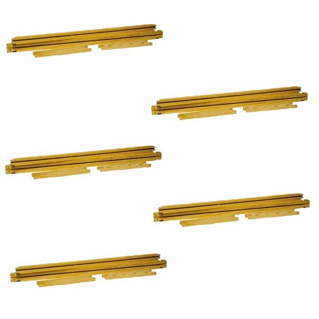 Harvest Lane Honey Unassembled Deep Frames - 5 pk