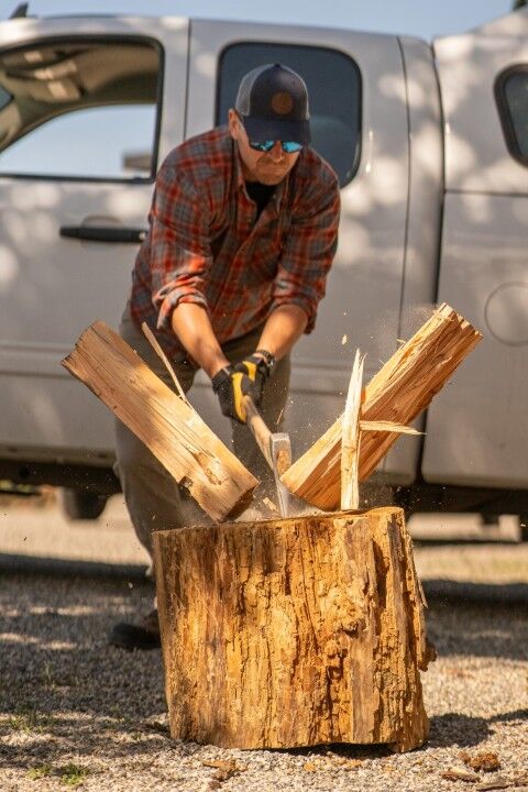 Black Diamond Michigan Axe With Hickory Handle, 4-Lb