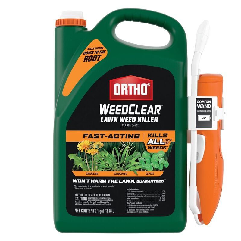 Ortho Weed Clear Lawn Weed Killer RTU With Comfort Wand, 1.33-gal