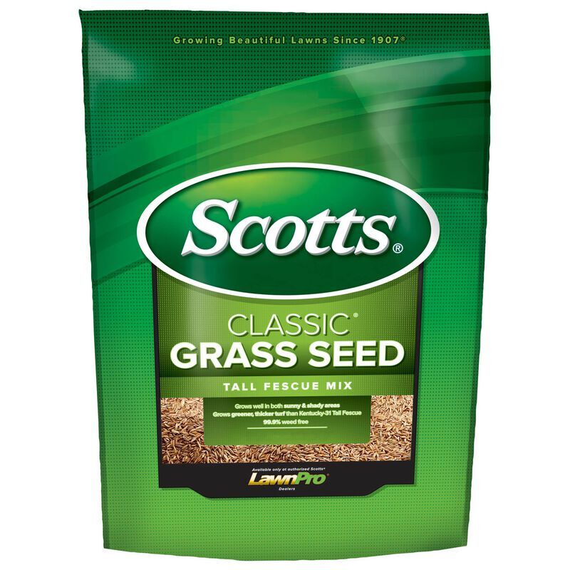 Scotts Classic Grass Seed Tall Fescue Mix, 3-Lb
