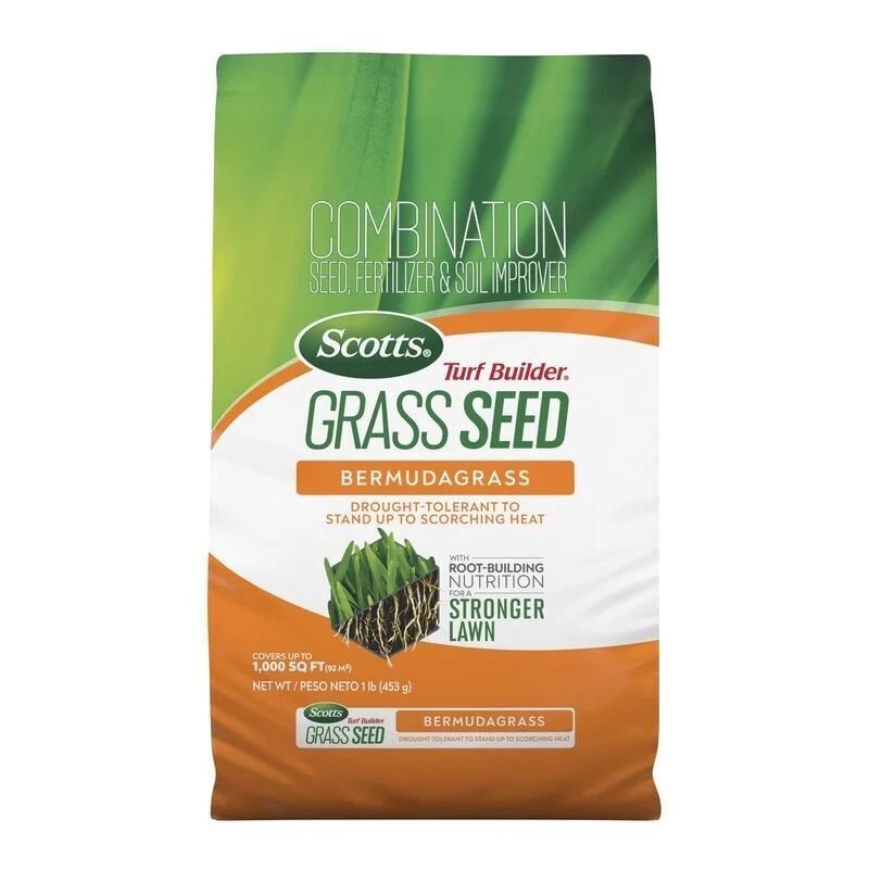 Scotts Turf Builder Grass Seed Bermudagrass, 1-Lb