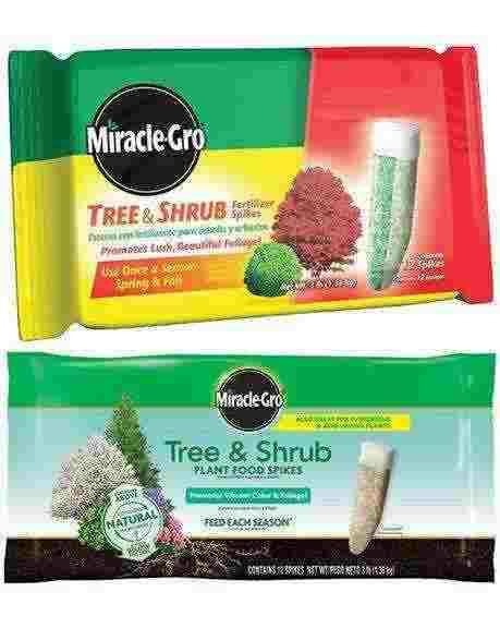 Miracle-Gro Tree & Shrub Fertilizer Spikes 12-Pk. - 3 lb