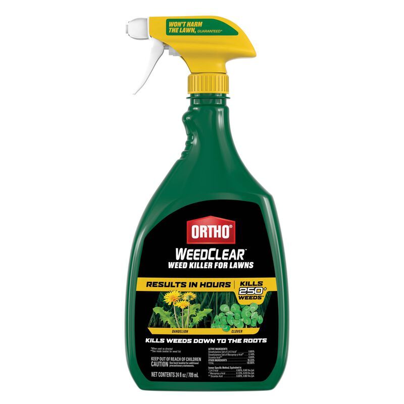 Ortho WeedClear Ready to Use Weed Killer for Lawns, 24-Oz