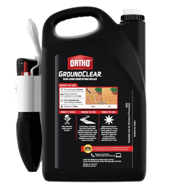 Ortho GroundClear Year Long Vegetation Killer, 1.33-Gal