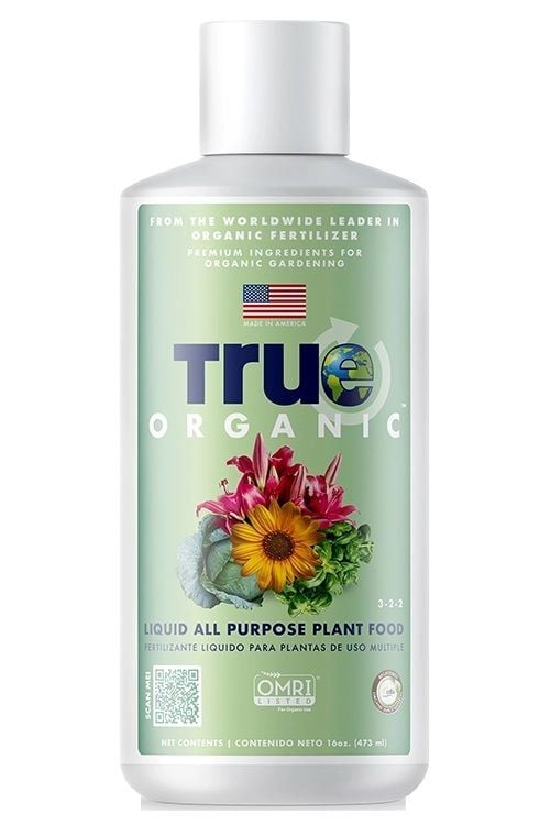 True Organic All Purpose Liquid Fertilizer Plant Food, 16-Oz