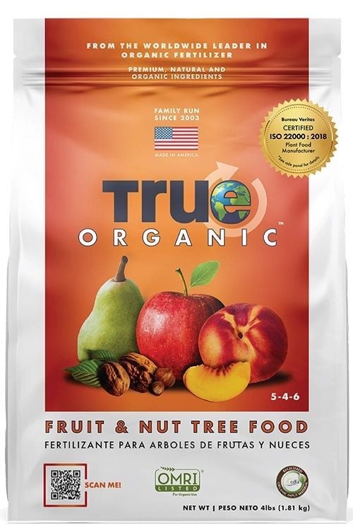 True Organic Fruit & Nut Tree Fertilizer Food, 12-Lb