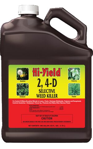 Hi-Yield 2, 4-D Selective Weed Killer, 1-Gal