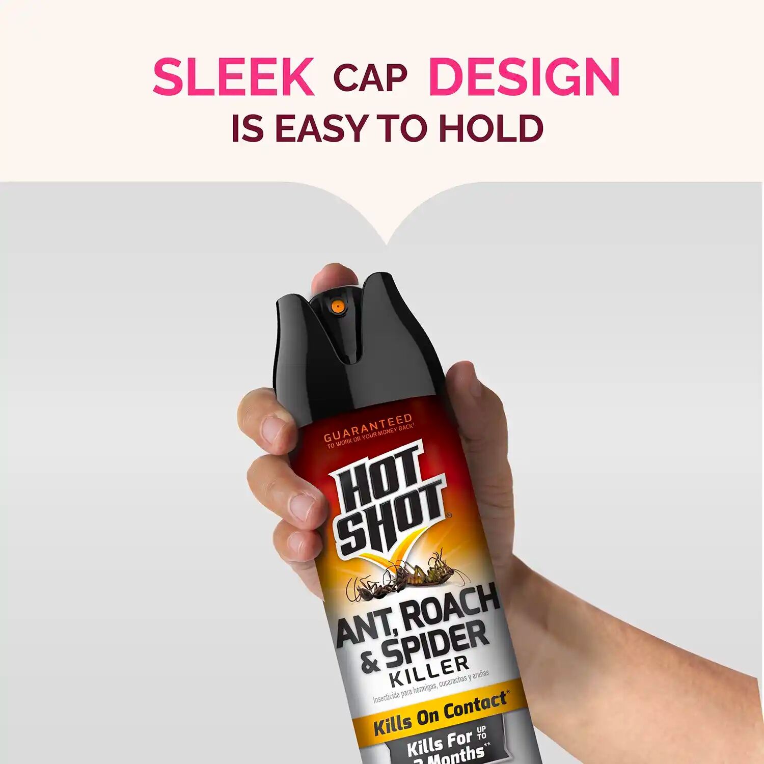 Hot Shot Fragrance Free Aerosol Ant, Roach, & Spider Killer, 17.5-Oz