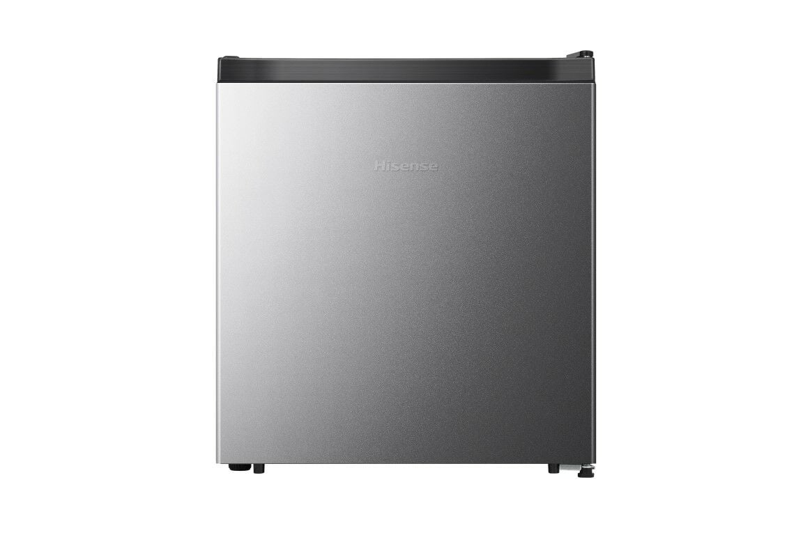 Hisense Compact Refrigerator Silver, 1.6-Cu Ft