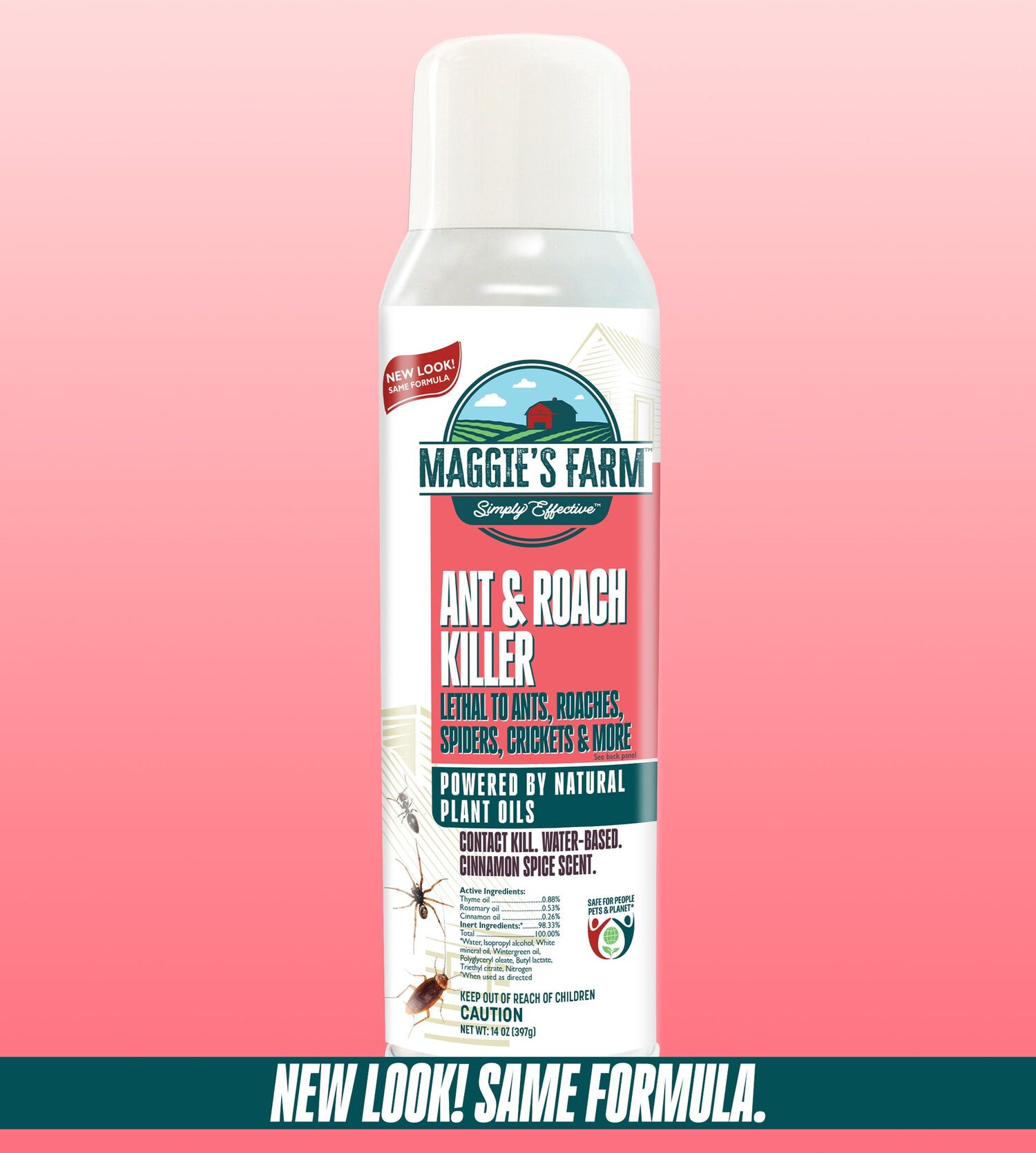 Maggie's Farm Ant & Roach Killer Spray, 14-Oz