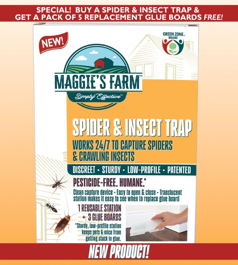 Maggie's Farm Spider & Insect Trap