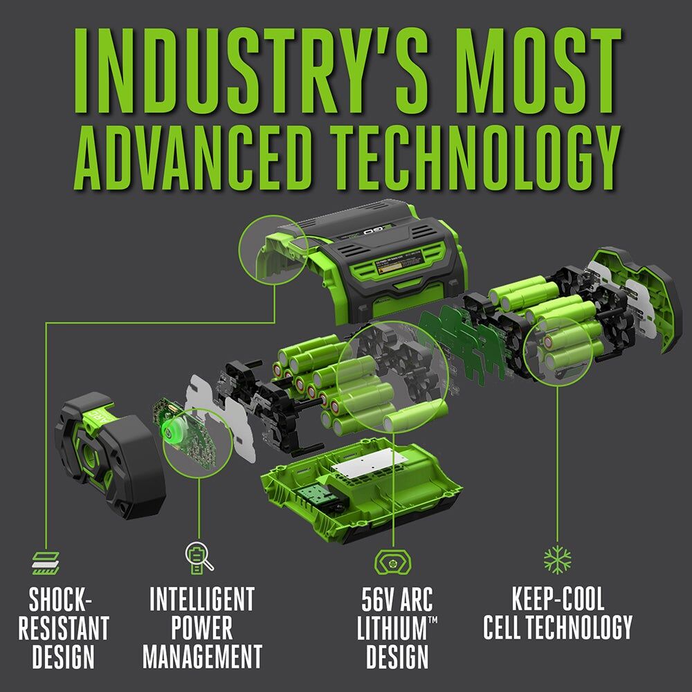EGO Power+ Battery with Fuel Gauge, 7.5-Ah