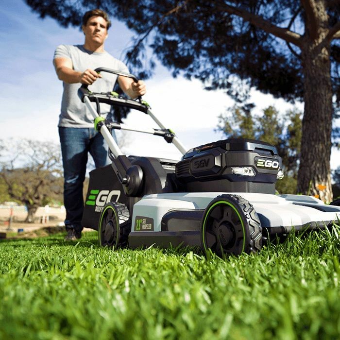 EGO Power+ 21-In Self-Propelled Lawn Mower with Two Batteries & Charger