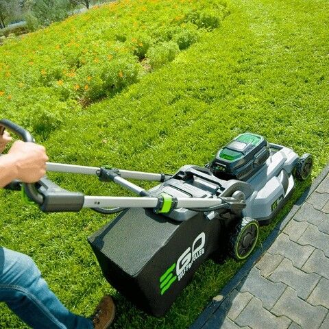 EGO POWER+ 21-In Battery Powered Walk Behind Lawn Mower With 4.0 Ah Batteries