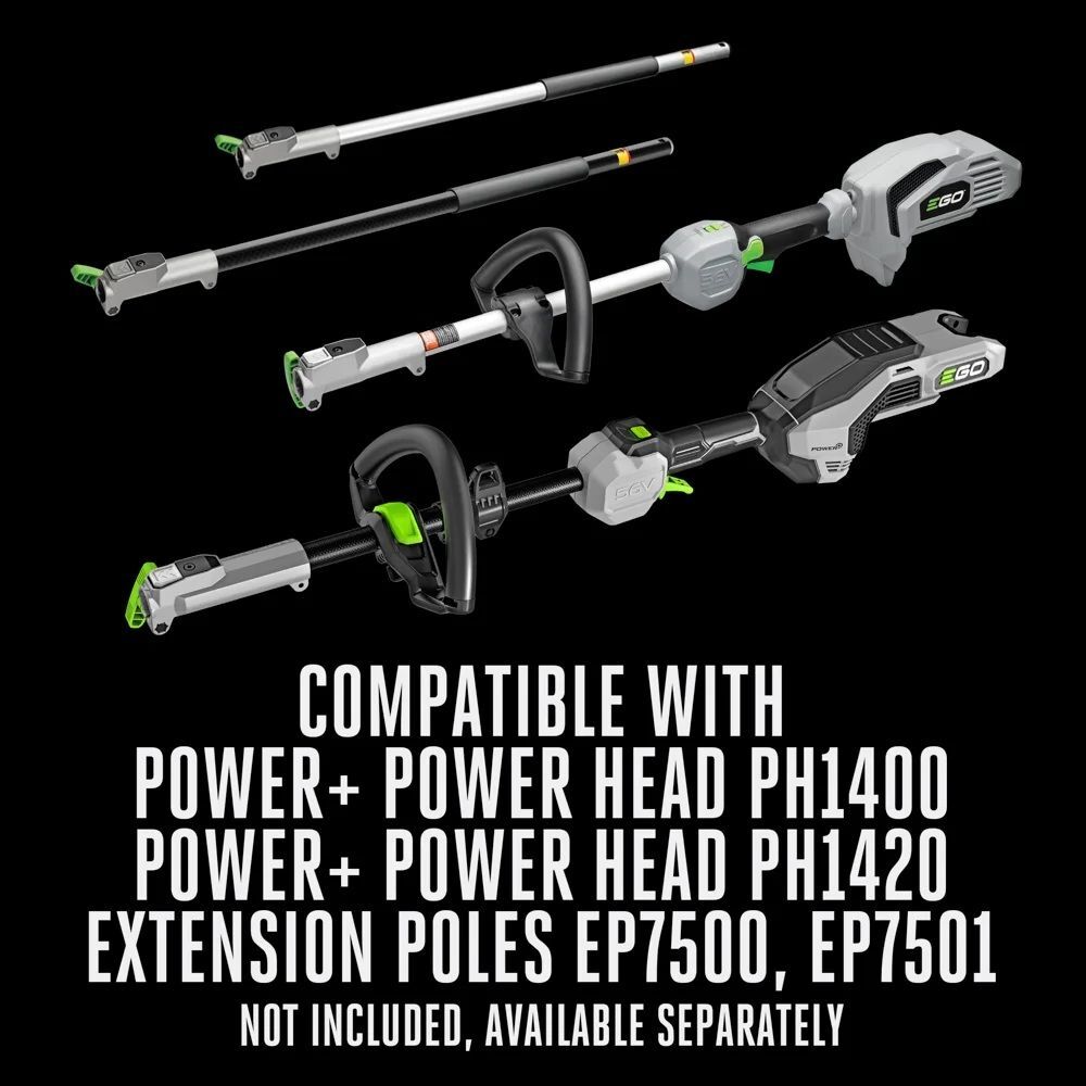 EGO POWER+ Carbon Fiber Pole Saw Attachment, 10-In