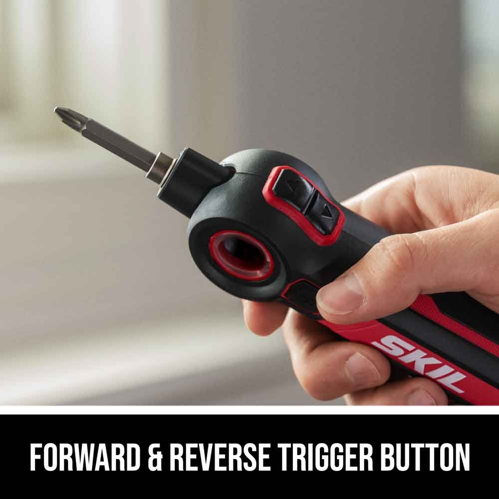 Skil Twist 2.0 Rechargeable 4-V Screwdriver With 2-Pc Bit Kit