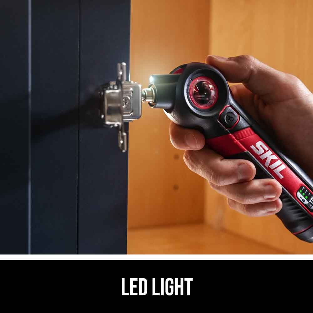 Skil Twist 2.0 Rechargeable 4-V Screwdriver With 2-Pc Bit Kit