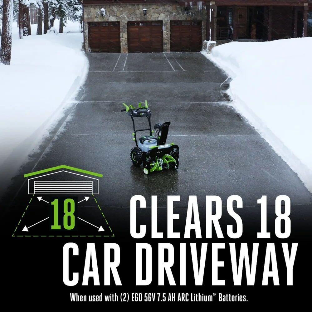 EGO POWER+ 24-In Self-Propelled 2-Stage Snow Blower with Peak Power Kit