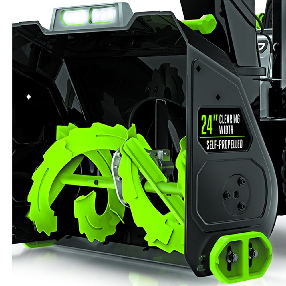 EGO POWER+ 24-In Self-Propelled 2-Stage Snow Blower with Peak Power Kit