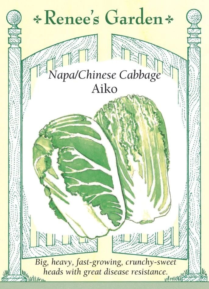 Renee's Garden Napa/Chinese Cabbage Aiko Seeds