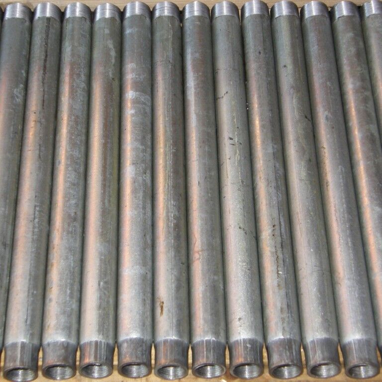 B.A. Fischer Galvanized Riser, 1-In MPT x 3/4-In FPT x 28-In