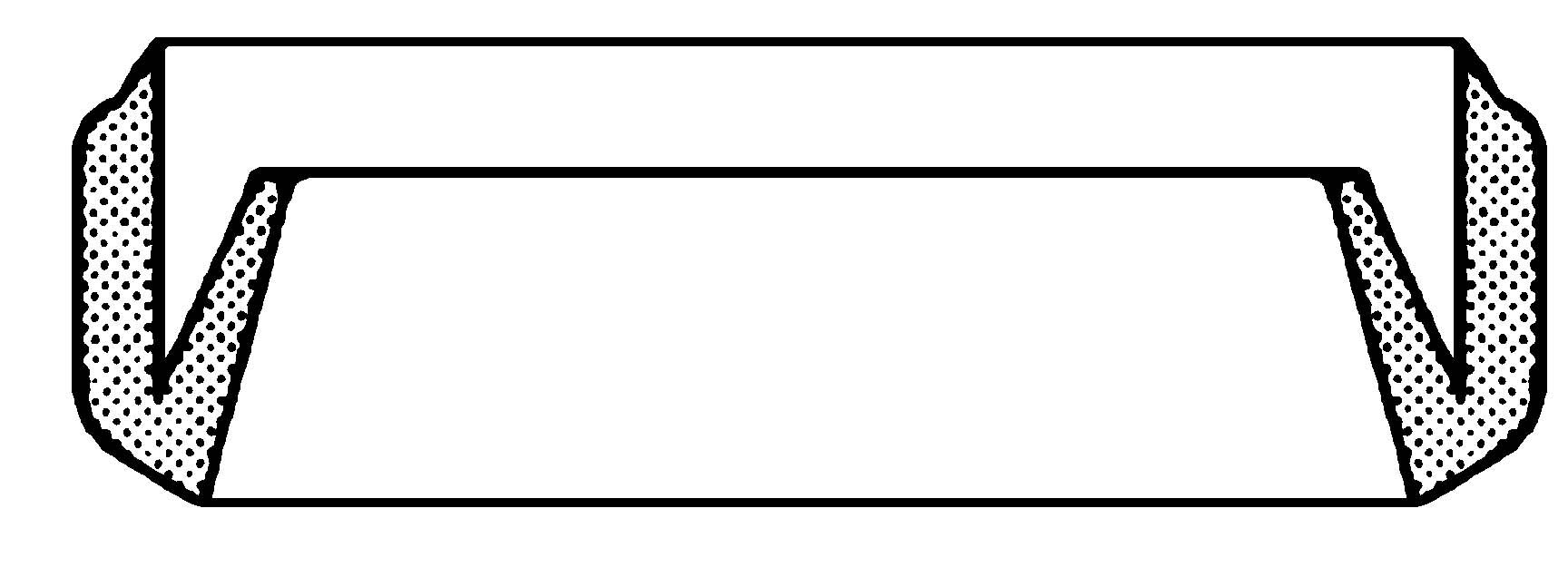 B.A. Fischer Gheen Type Irrigation Non Drain Gasket, 3-In