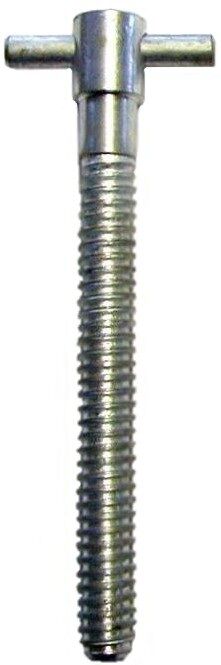 B.A. Fischer Plated Acme Valve Stem, 5/8-In X 6-3/4 In