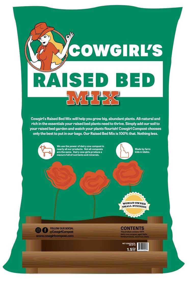 Cowgirl Compost Raised Bed Mix, 1-Cu Ft