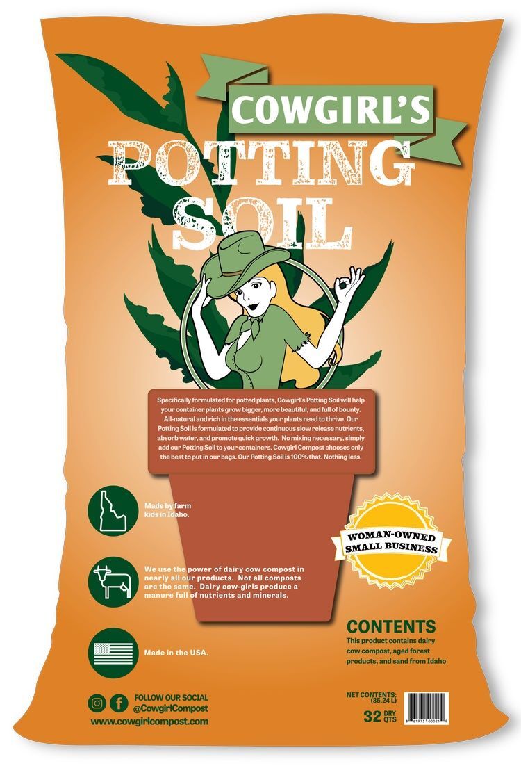 Cowgirl Compost Potting Soil, 1-Cu Ft