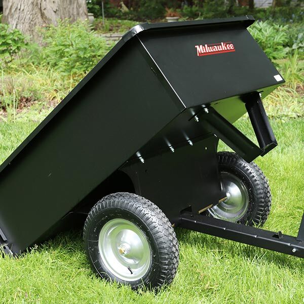 Precision Steel Dump Cart, 750-Lb