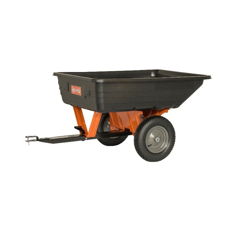 Agri-Fab Utility Poly Cart, 10-Cu Ft