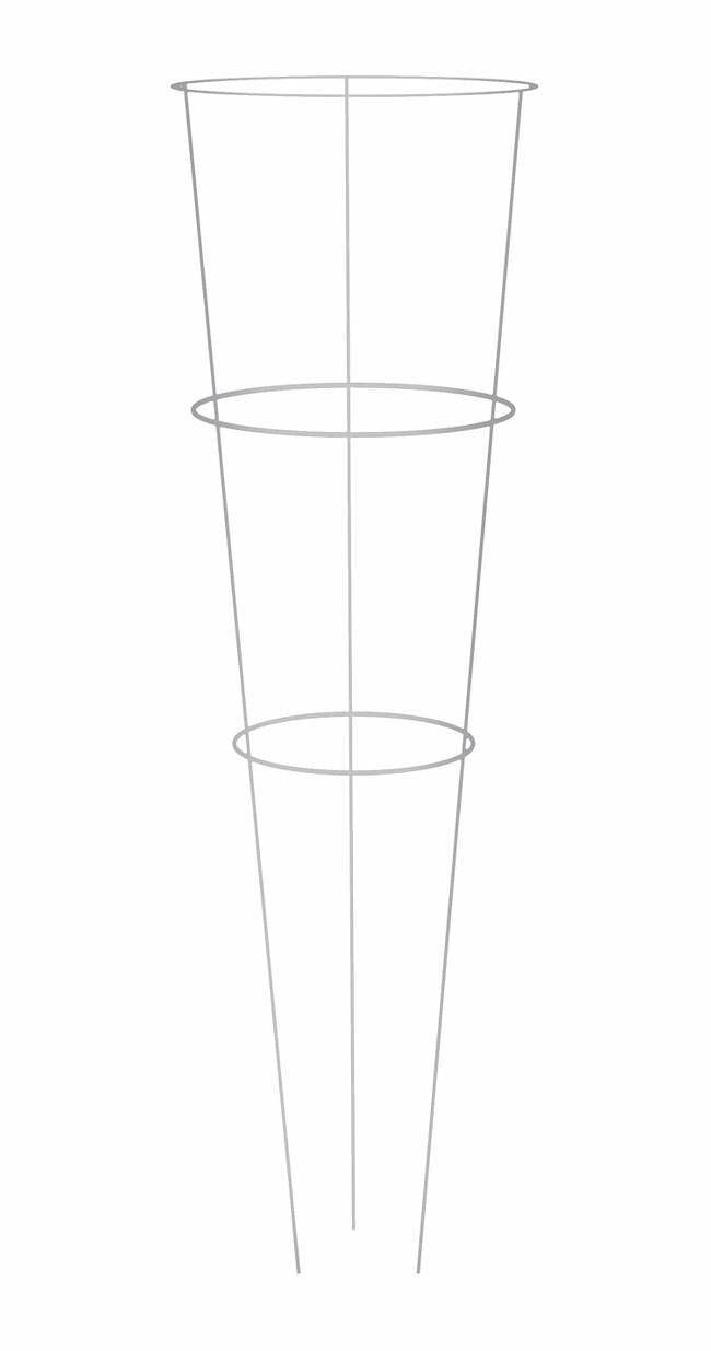 Glamos Wire 42" Value Tomato Cage - Gray