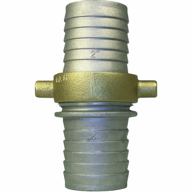 Green Leaf 2 Inch Hose Barb Pin Lug Coupling