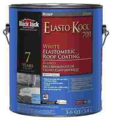 Black Jack 770 Elastomeric Roof Coating - White, 3.6 qt