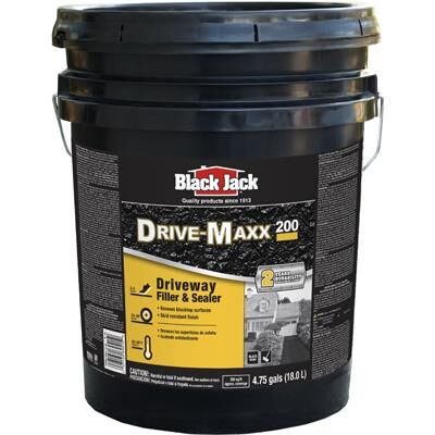 Black Jack Drive-Maxx 200 Driveway Filler & Sealer, 4.75-Gal
