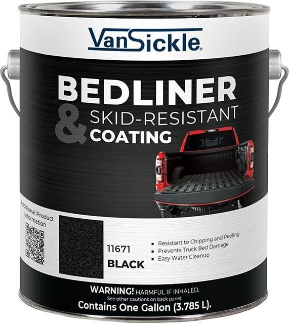 Van Sickle Paint Satin Black Bedliner & Skid-Resistant Coating, 1-Gal