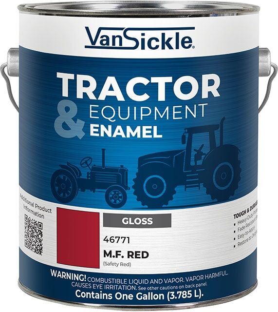Van Sickle Paint Tractor & Equipment Enamel Paint Gloss Ford Gray, 1-Qt