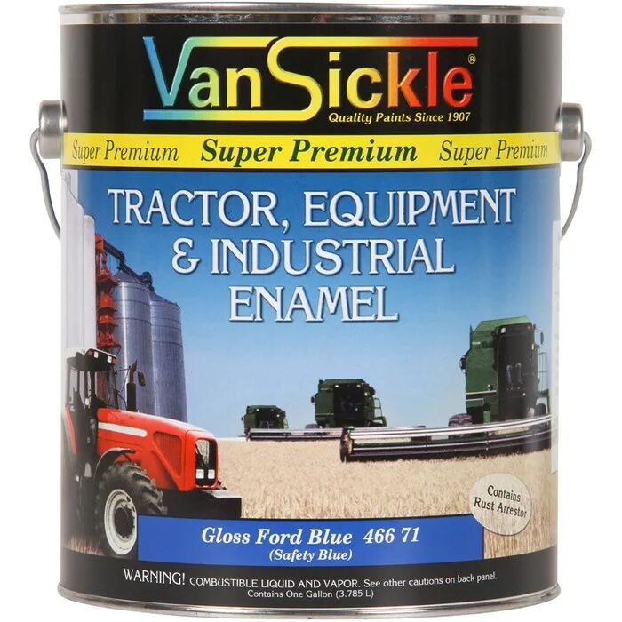 Van Sickle Paint Tractor & Equipment Enamel Spray Paint Gloss Ford Blue, 1-Gal