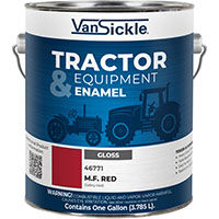 Van Sickle Paint Tractor & Equipment Enamel Kubota Orange #2, 1-Qt