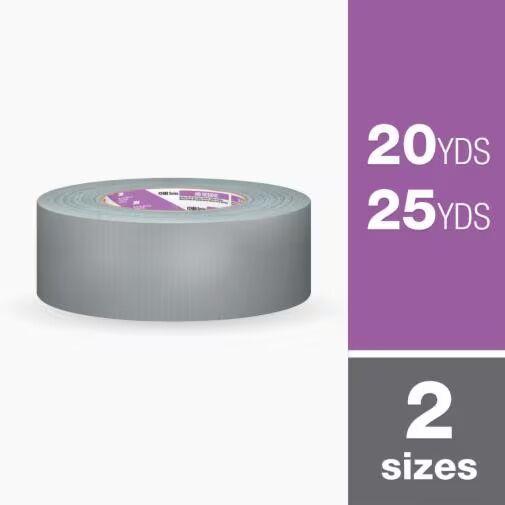 3M No Residue Duct Tape, 1.88-In X 20-Yd