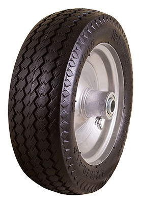Marathon Flat-Free Hand Truck Tire, 10-In Diameter