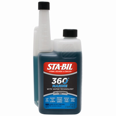 STA-BIL Marine Formula Fuel Stabilizer, 32-Oz