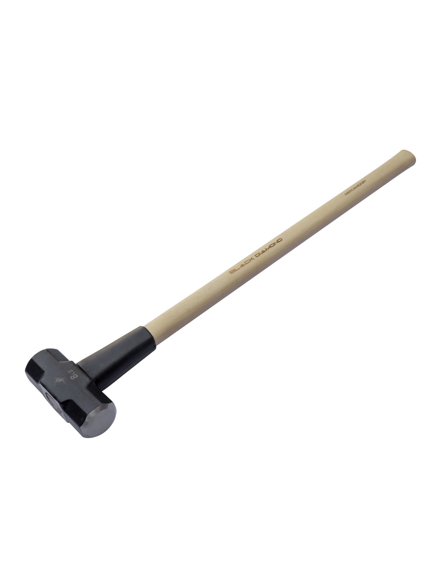 Black Diamond Sledge Hammer with Hickory Handle, 8-Lb