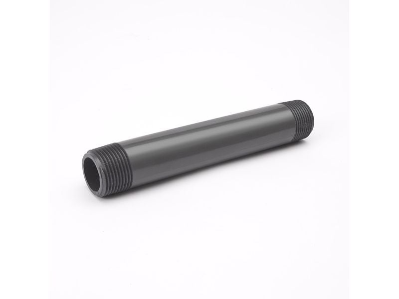 BK Products Schedule 80 PVC Nipple, 3/4-In MIP X 18-In