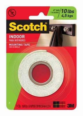 Scotch Indoor Double-Sided Mounting Tape