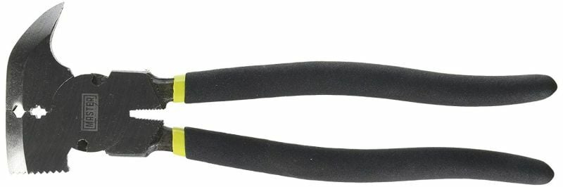 Apex Cooper 10 in Master Mechanic Fence Pliers - Black